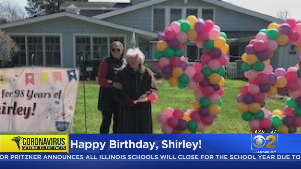 Hinsdale Woman Celebrates 98th Birthday With Social Distancing Party