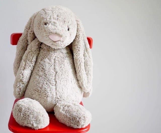 Old bunny stuffed deals animal