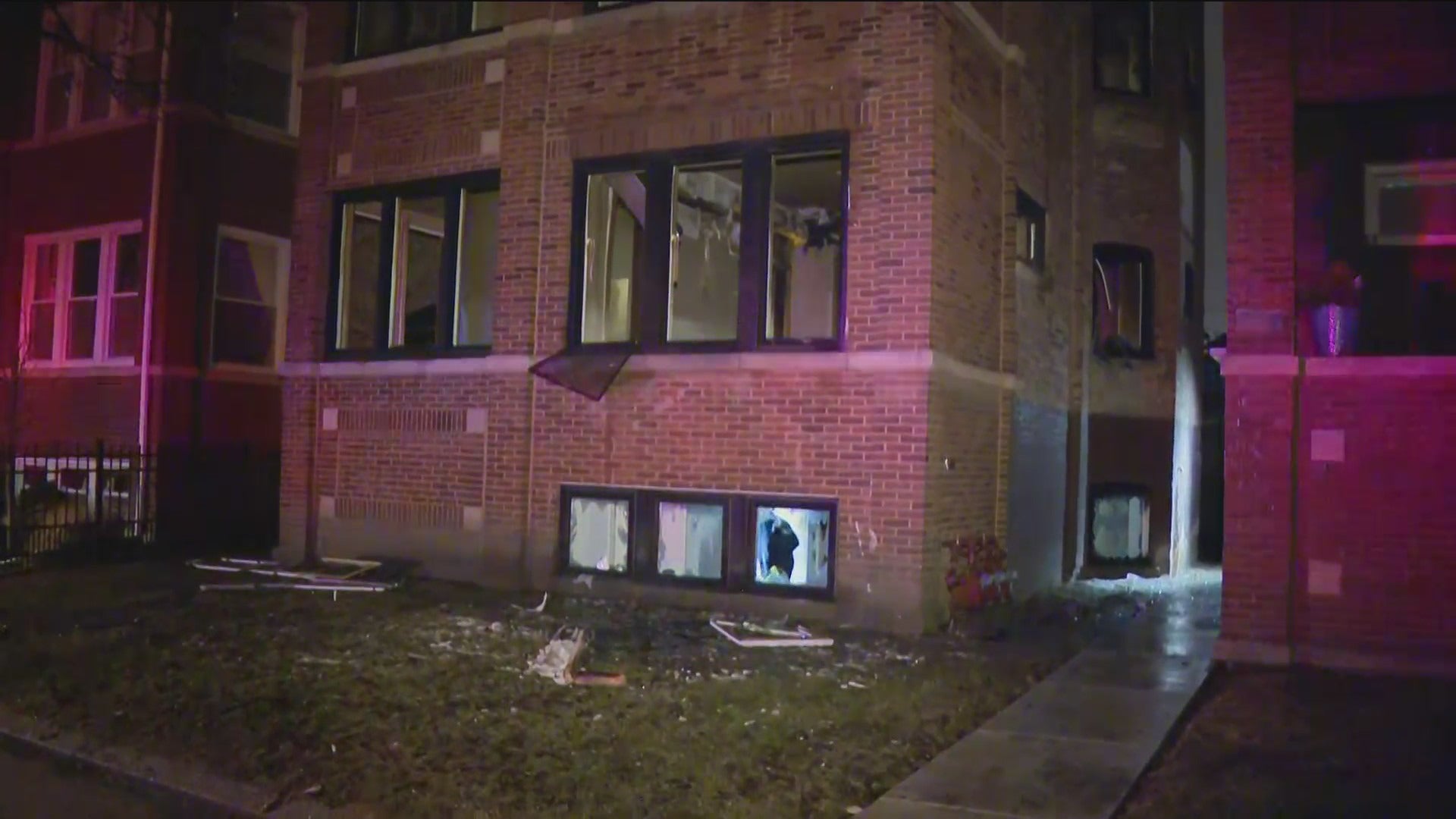 Vacant Emerson High School building gutted by fire in Gary