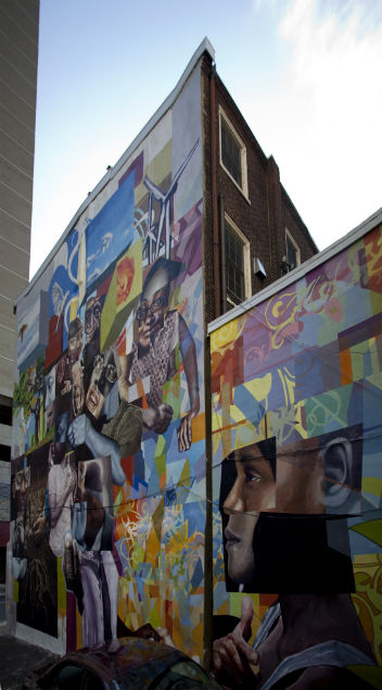 Civic Engagement (Courtesy of City of Philadelphia Mural Arts Program / Photo by Steve Weinik)