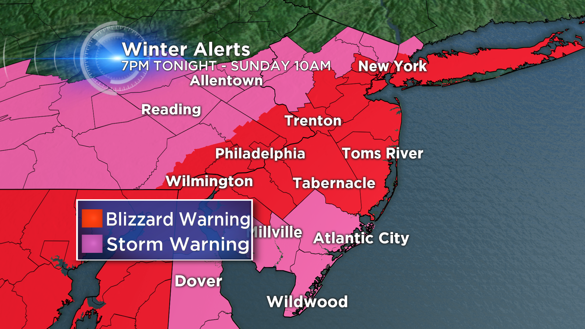 Watches and Warnings Winter Storm