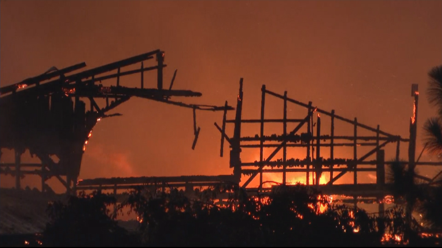 willey farms fire All Gone: Willey Farms Produce Market Destroyed By 5 Alarm Fire In Townsend