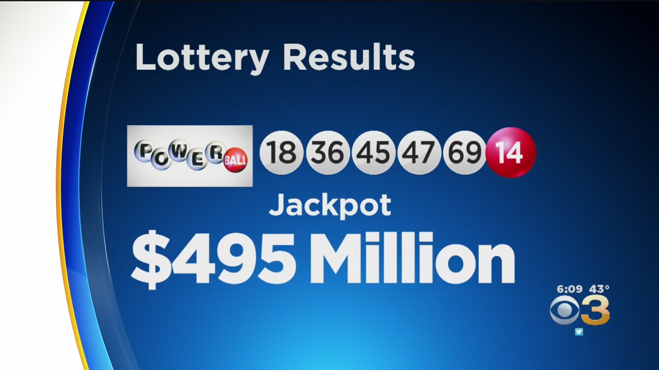 Powerball numbers: Did you win Saturday's $495 million lottery jackpot? 