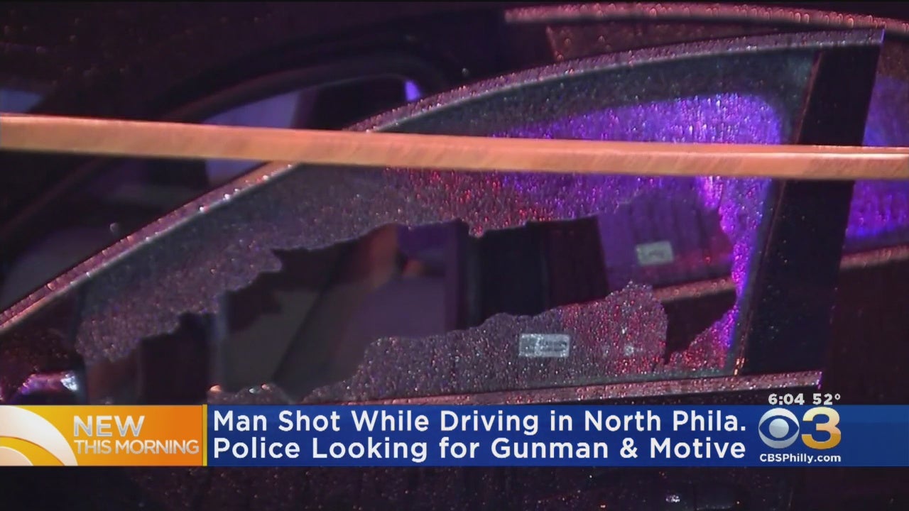 Man Shot In Face While Driving In North Philadelphia, Police Say (1)