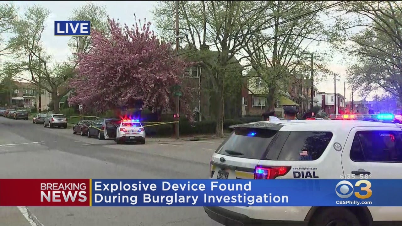 Explosive Device Found During Burglary Investigation In West Oak Lane