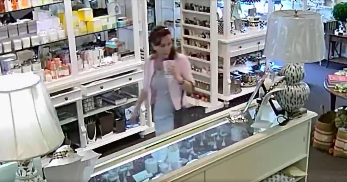 Woman In Mercedes-Benz Caught On Camera Stealing Jewelry From Store In Radnor, Police Say