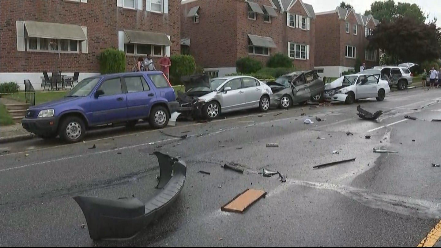 At Least 1 Person Hospitalized After Vehicle Overturns In Roxborough, Authorities Say CBS