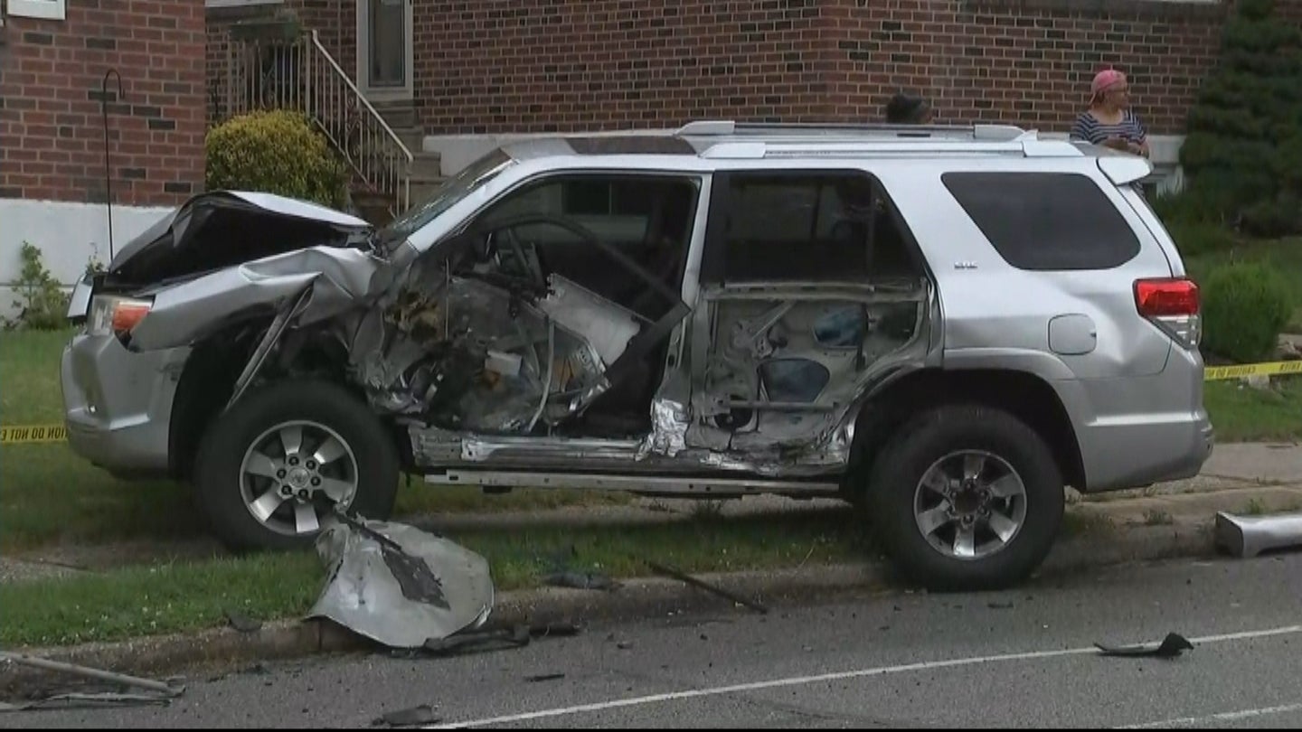 At Least 1 Person Hospitalized After Vehicle Overturns In Roxborough, Authorities Say CBS