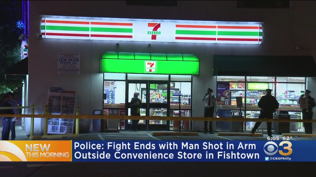 Man Shot Outside 7-Eleven After Fight In Fishtown, Police Say