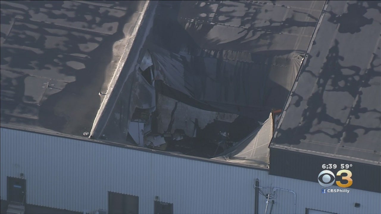 Partial Roof Collapse Reported In Moorestown, New Jersey After Storm