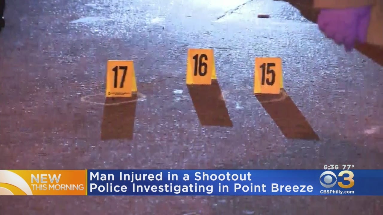 Man Injured After At Least 25 Shots Fired In Point Breeze Shootout