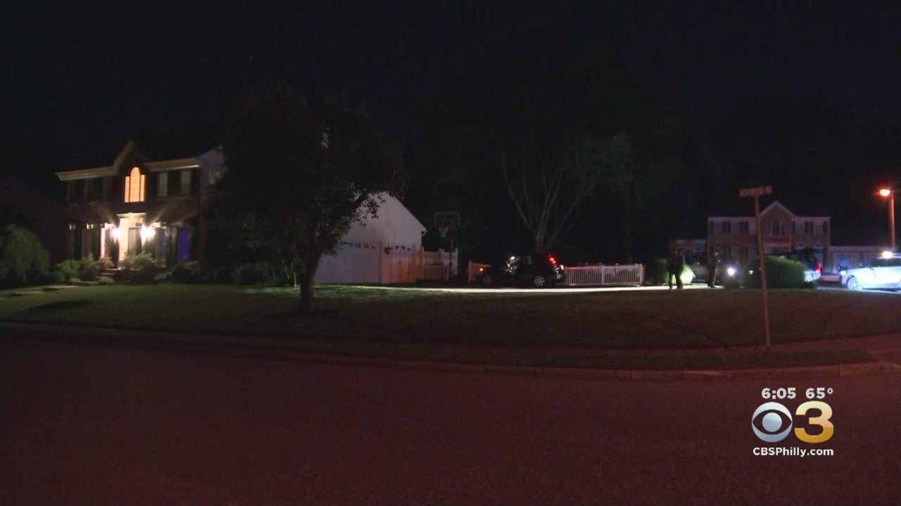 Police Search For Driver After Car Plows Into Fence In Burlington County