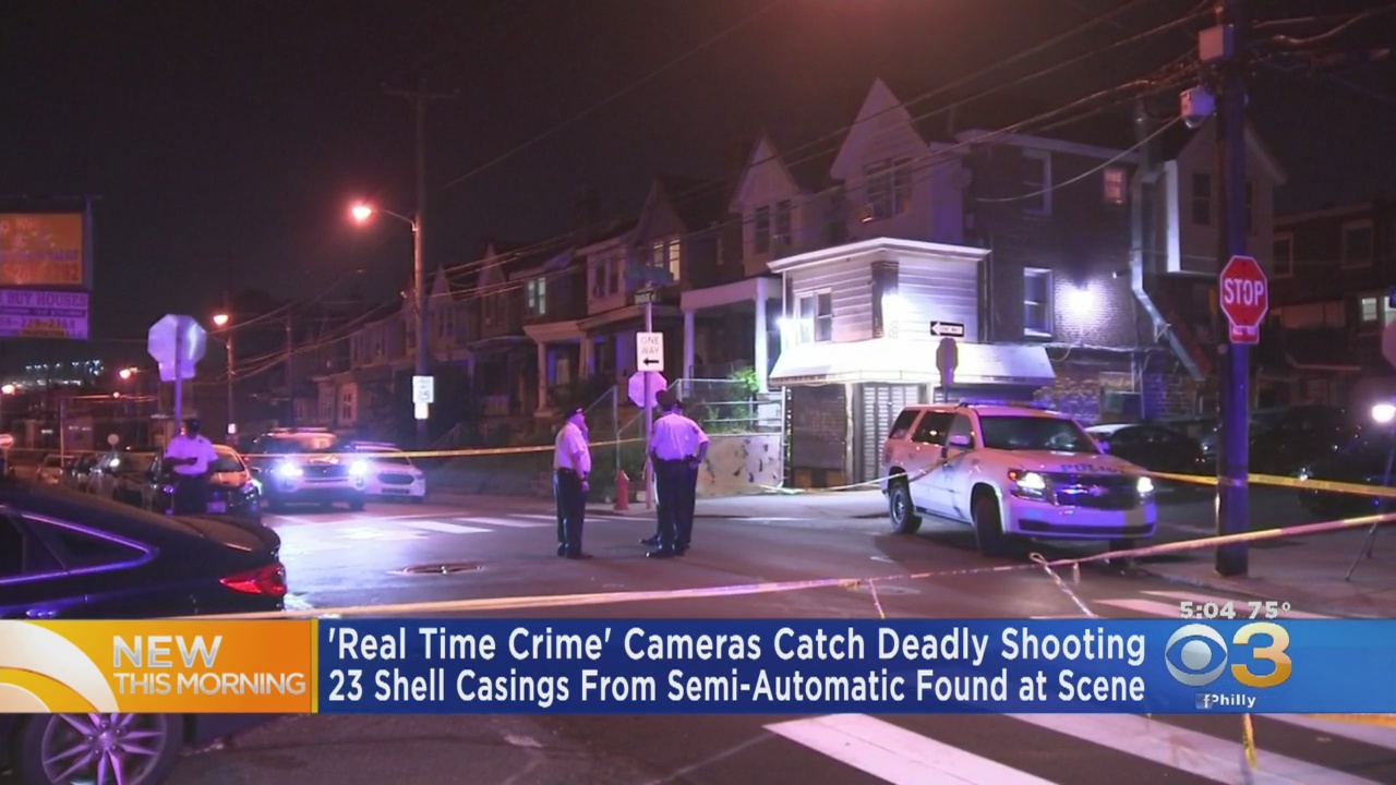 'Real-Time Crime' Cameras Capture Deadly Shooting In Frankford, At Least 23 Shots Fired, Police Say
