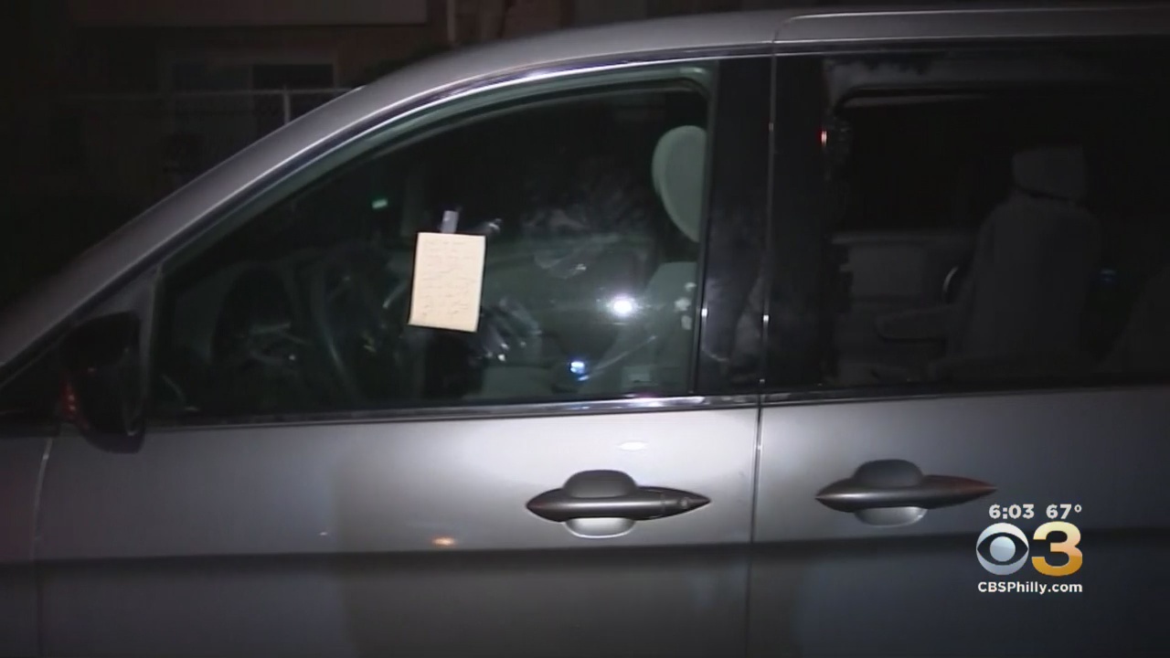 Note Found On Car Says 'Naked Man' Vandalized Several Cars In Northeast Philadelphia