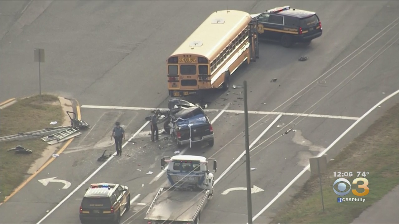 Driver Involved In School Bus Collision In Delaware Has Died