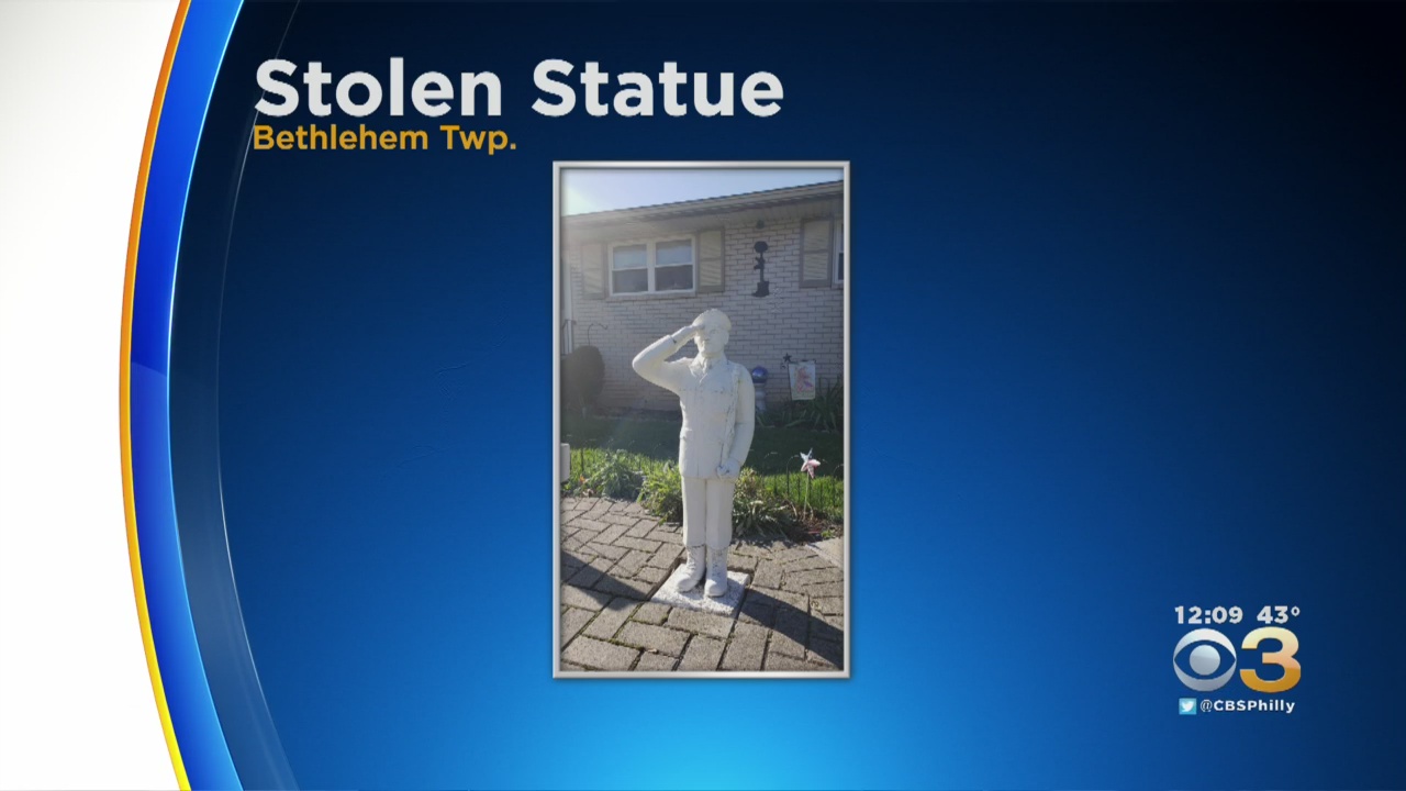 Police Searching For Stolen Statue In Bethlehem Township