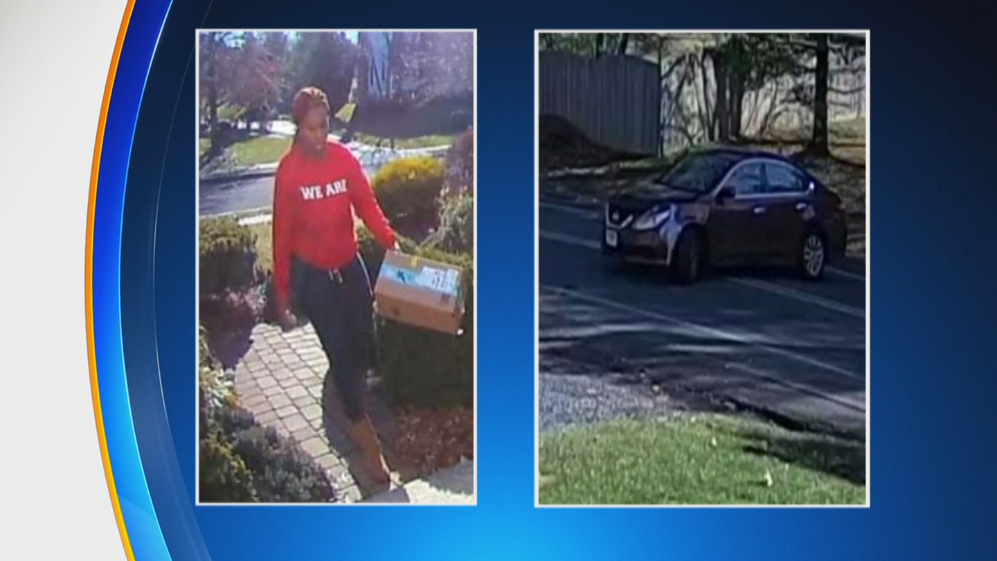 WATCH: Woman Caught On Video Stealing Packages In Northampton Township, Leaving Empty Box