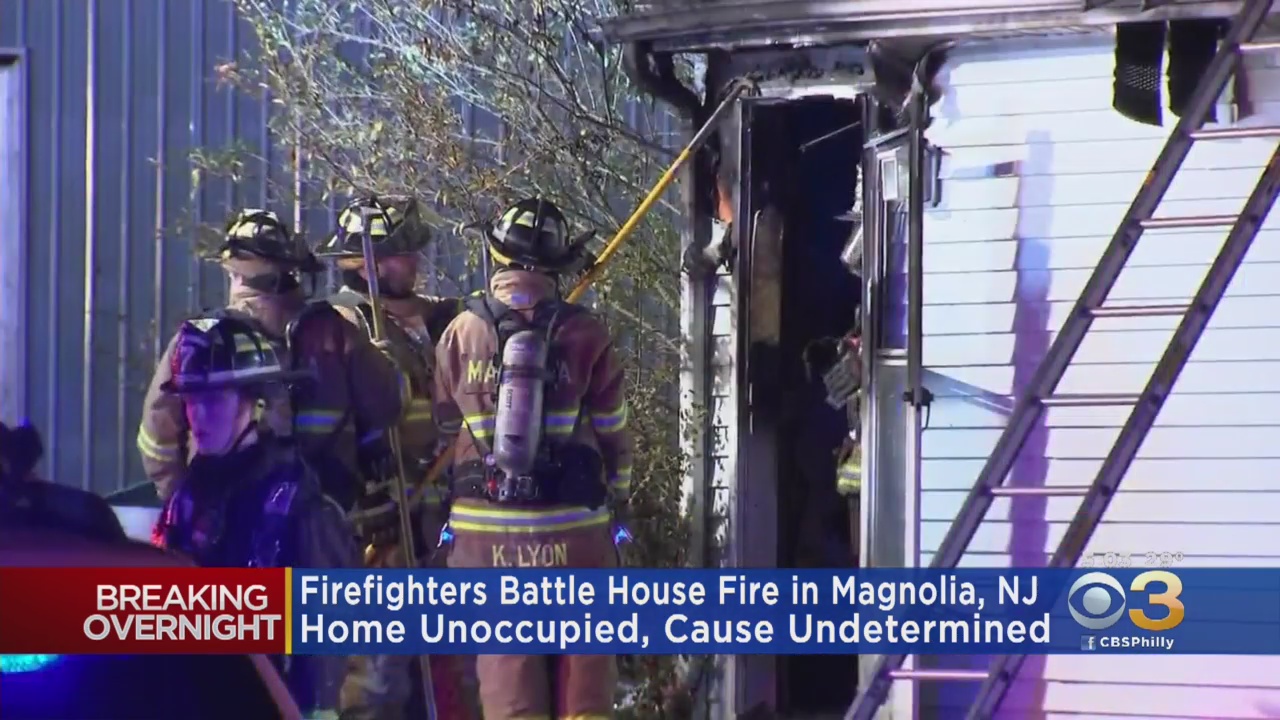 Firefighters Battle Overnight House Fire In Magnolia