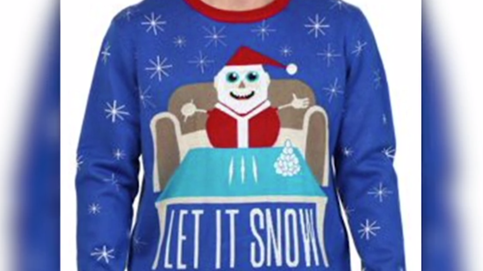 Walmart Apologizes For Selling Santa Sweater With Cocaine