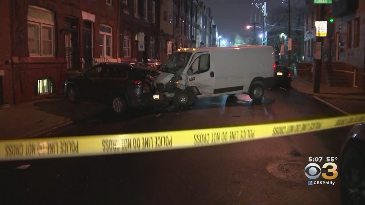 Police Chase Ends In Crash In Brewerytown