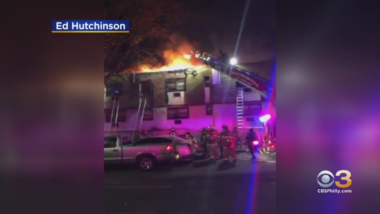 Intense Flames Rip Through Blackwood Apartment Complex