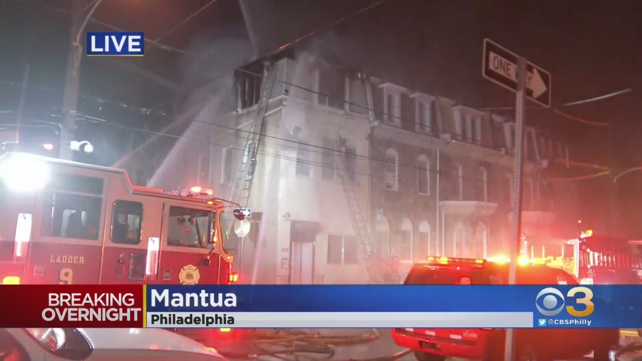 Massive Flames Engulf Apartment Building In Mantua