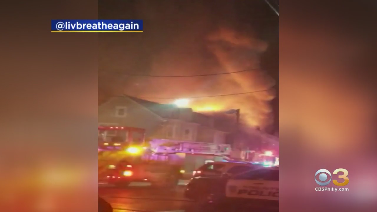 3-Alarm Fire Damages 4 Trenton Homes, 1 Firefighter Injured