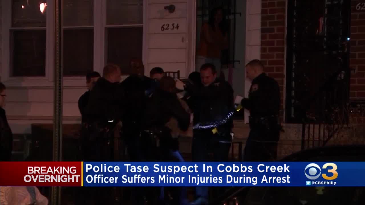 Domestic Violence Suspect Tased In Cobbs Creek