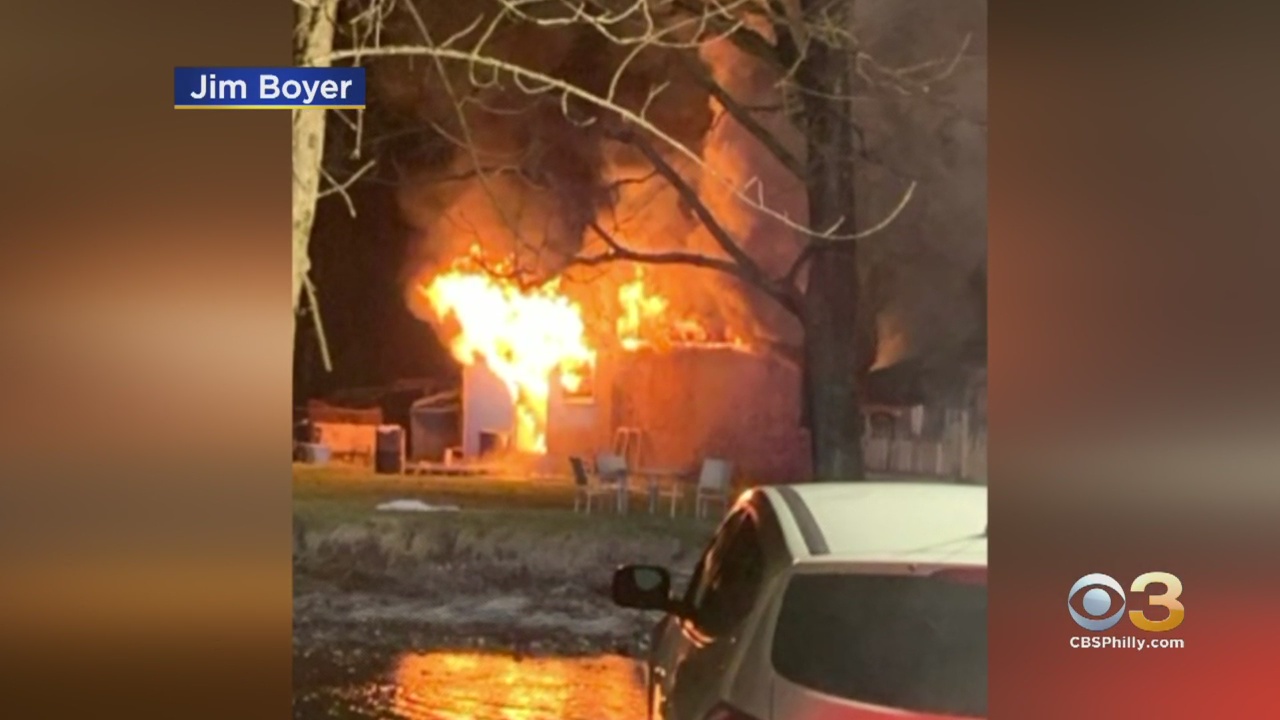 Crews Battle House Fire In Douglass Township