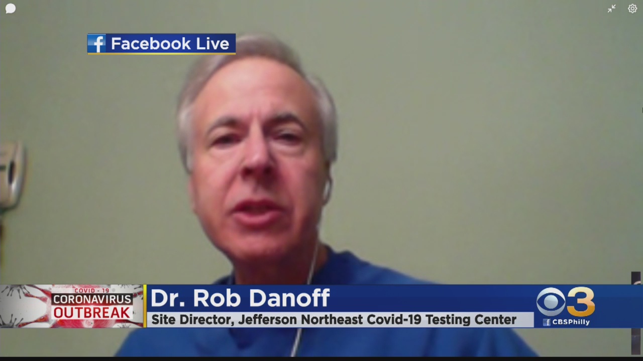 Coronavirus Latest: Dr. Rob Danoff Talks About New COVID-19 Symptoms That May Include Loss Of Smell, Loss Of Taste