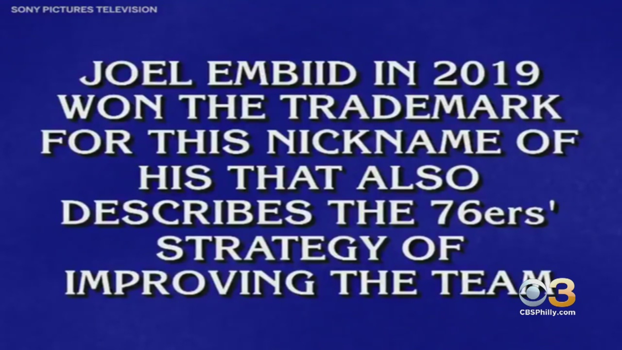 'Do A180': 'Jeopardy' Contestant's Botched Answer Gives Sixers Joel 'The Process' Embiid New Nickname