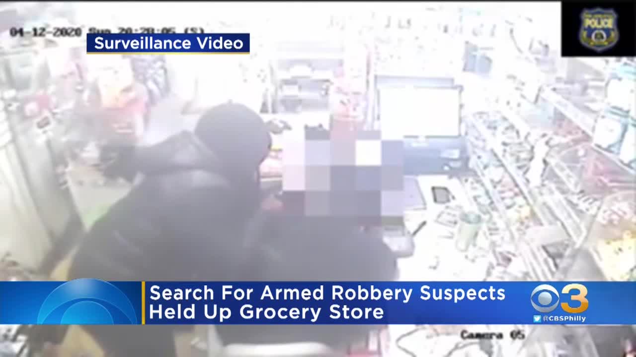 Philadelphia Police Search For 2 Suspects Wanted In Armed Robbery Of Grocery Store
