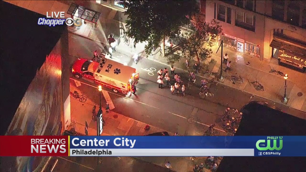 Philadelphia Police Officer Injured After Run Over In Center City