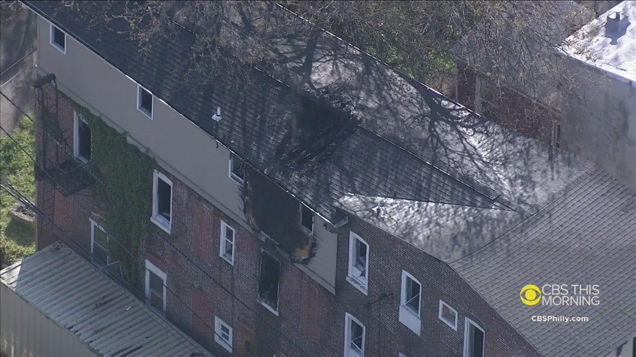 Crews Battling Building Fire In Trenton