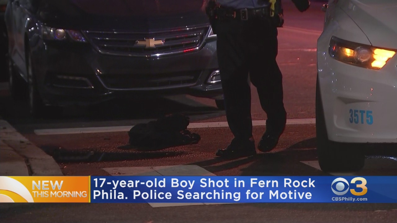 Philadelphia Police: 17-Year-Old Boy Shot Multiple Times In Fern Rock