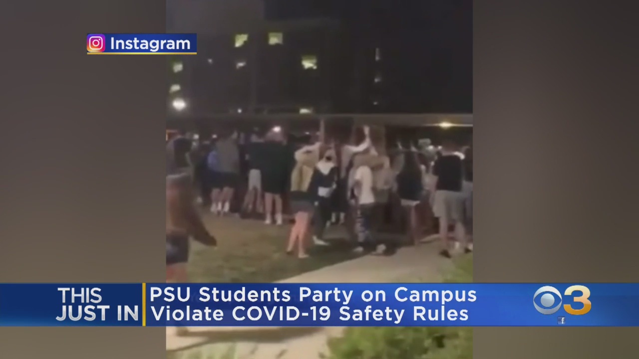 WATCH: Video Circulating On Social Media Shows Massive Party On Penn State Campus