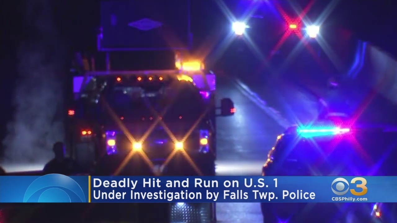 Pedestrian Struck, Killed In Hit-And-Run On Route 1 In Bucks County
