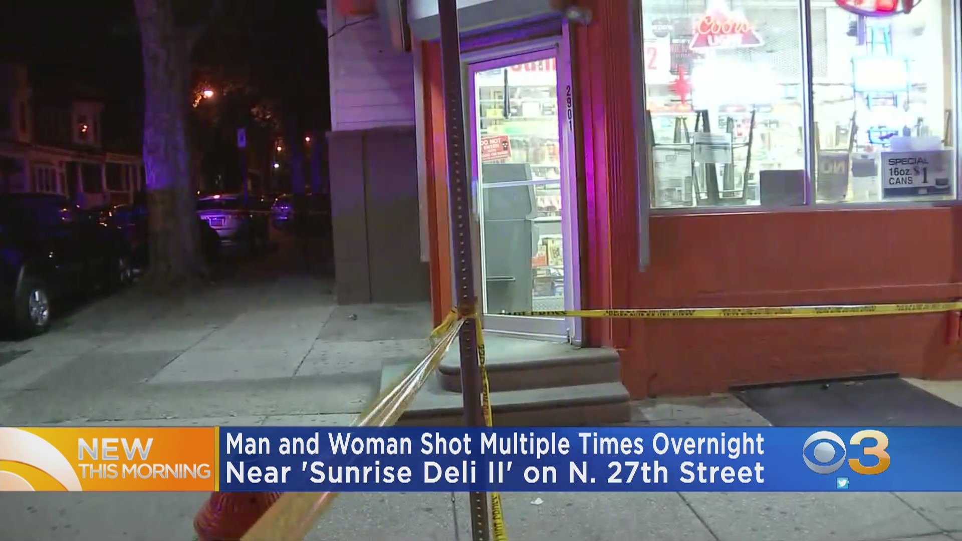 Man, Woman Shot Multiple Times Near Deli In North Philadelphia