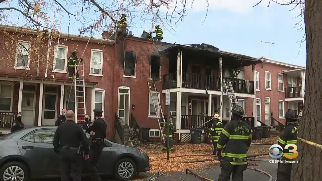Woman Found Dead Following Rowhome Fire In Wilmington