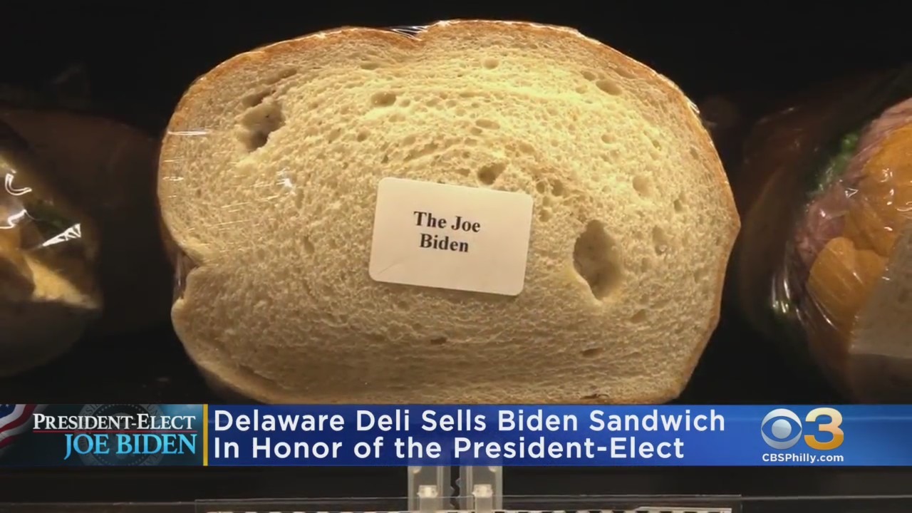 Delaware Deli Sells 'Joe Biden Sandwich' In Honor Of President-Elect 