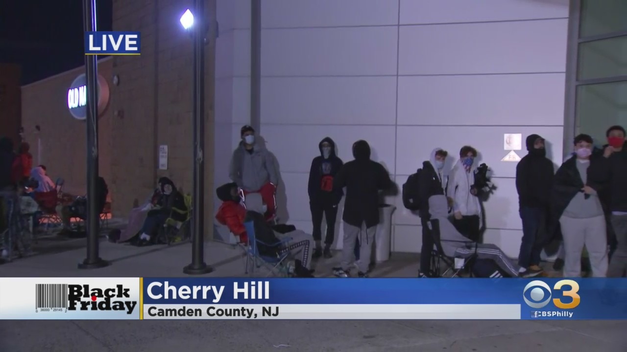 Black Friday Shoppers Lining Up For PlayStation 5, Gaming Bundles In Cherry Hill