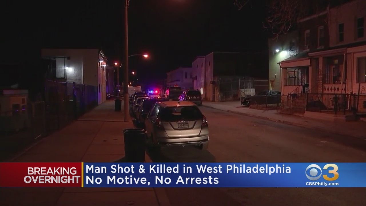 Police: Man Shot Multiple Times, Killed In West Philadelphia