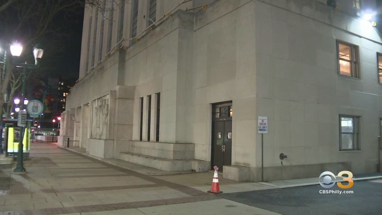 Large Group Vandalizes Federal Building Complex In Center City On New Year's Eve