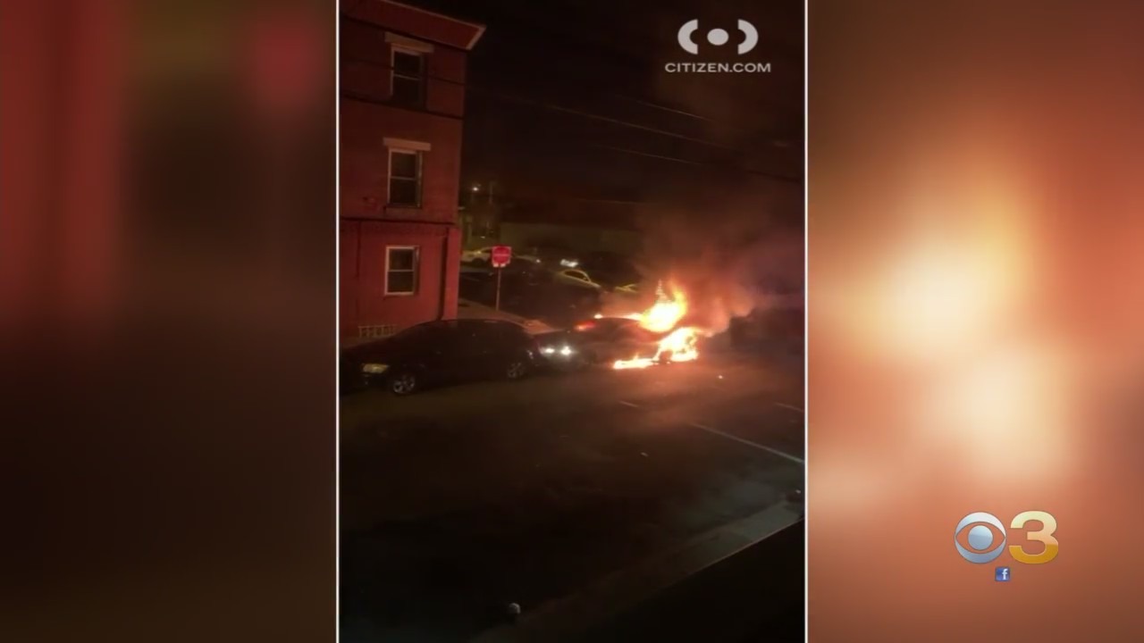 Philadelphia Police: Man Injured After Shot, Car Set On Fire In Fairhill