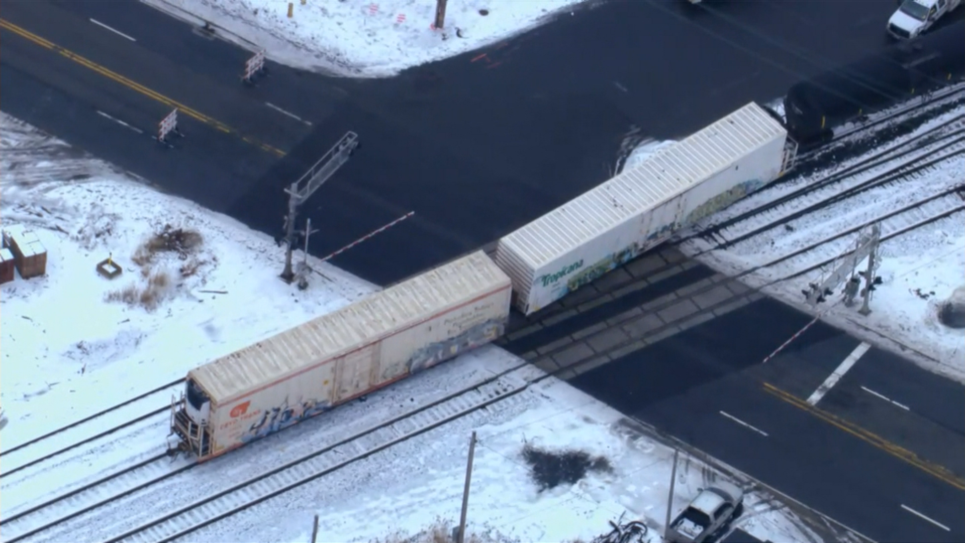 Portion Of Centerville Road Closed After Train Derails In Wilmington