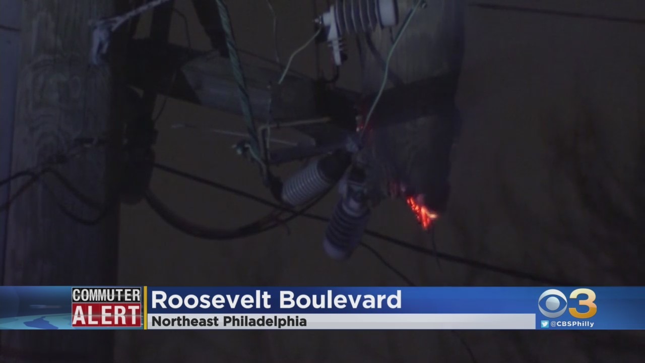 Transformer Fire Shuts Down Portion Of Roosevelt Boulevard