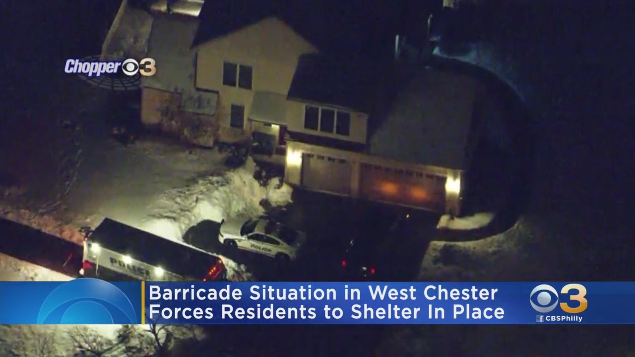 Barricade Situation In West Chester Forces Residents To Shelter-In-Place