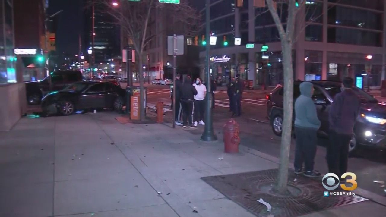 Philadelphia Police: Man Crashes Car Into Center City Building