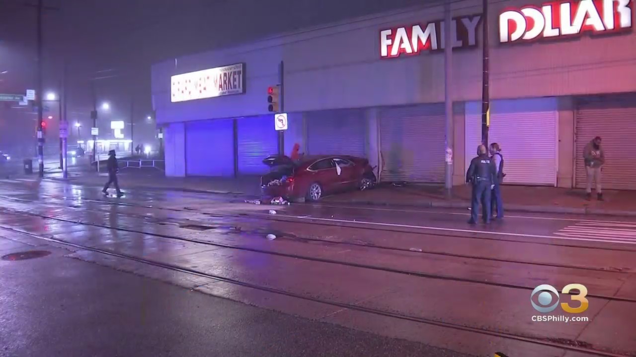 Driver Killed After Crashing Into Family Dollar Store In West Philadelphia