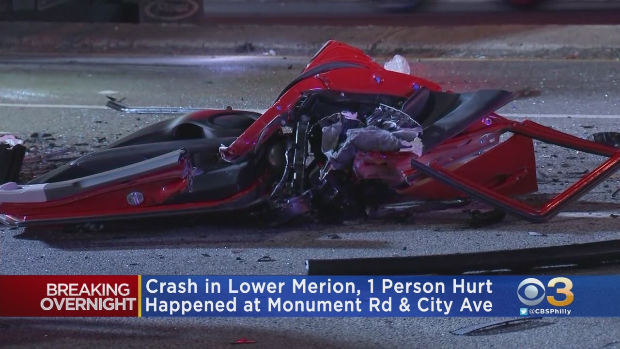 Violent Crash In Lower Merion Township Leaves 1 Person Critically Injured 